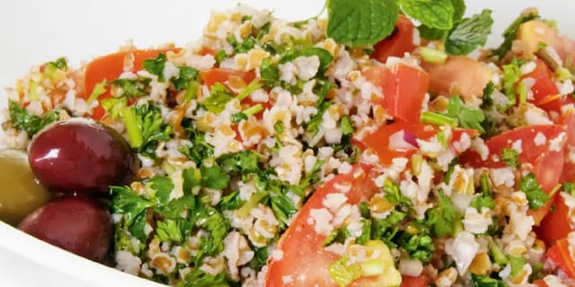 Pohankový tabbouleh