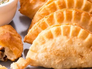 Korejské taštičky s masem a s houbami (Mandu)