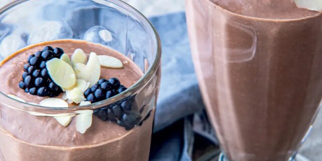 Čokoládové smoothie s proteinem