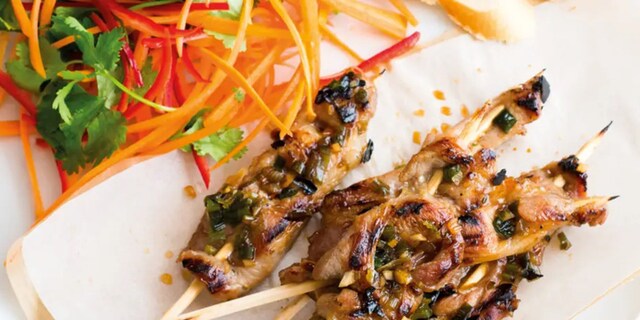 Vietnamské vepřové špízy