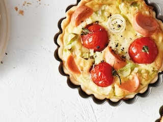 Quiche s Vegetariánskou pochoutkou