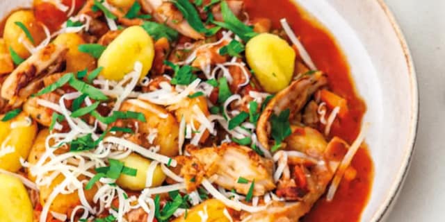 Králičí ragú s bramborovými noky