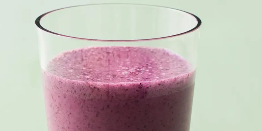 Banánovo-borůvkové smoothie