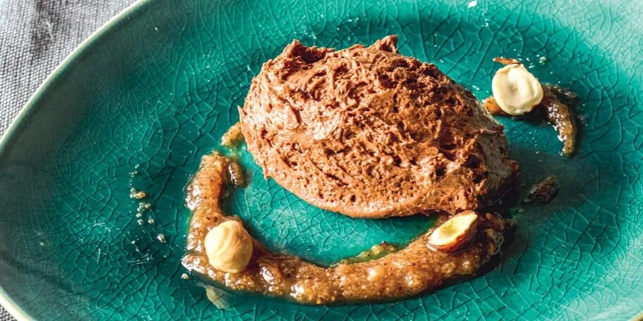 Dezert mousse s praliné