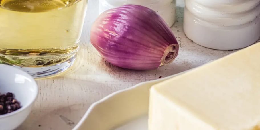 Máslová omáčka s vínem beurre blanc