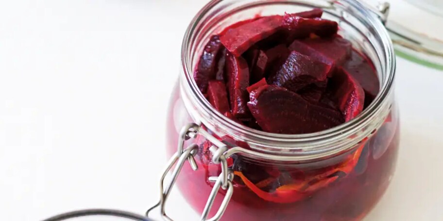 Nakládaná řepa s pomeranči