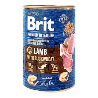 Brit Premium Konzerva s jehněčím a pohankou