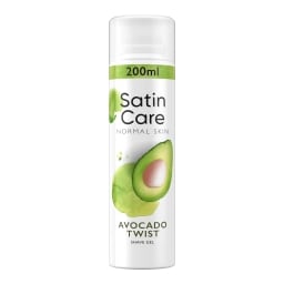 Satin Care Avocado Gel na holení