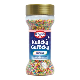 Dr. Oetker Zdobení duhové kuličky