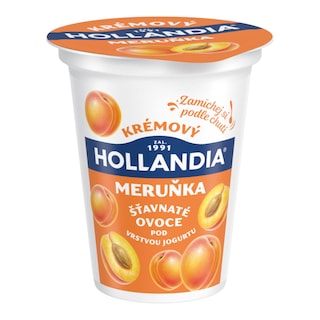 Hollandia Jogurt krémový meruňka