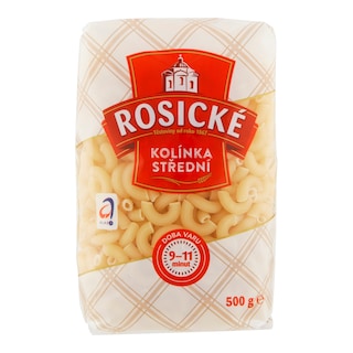 Rosické těstoviny Cornetti kolínka střední