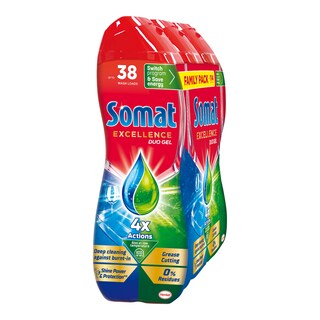 Somat Excellence gel do myčky - trio
