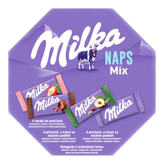 Milka Singles mix Výběr miničokolád