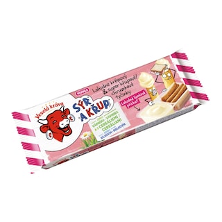 Veselá Kráva Sýr a křup s šunkovou příchutí
