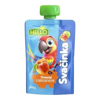 Hello Ovocná přesnídávka s broskvemi