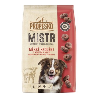 Propesko Mistr granule pro psy s hovězím a mrkví