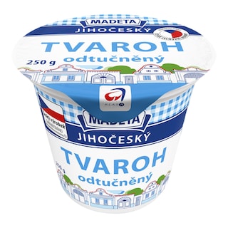 Madeta Jihočeský tvaroh odtučněný