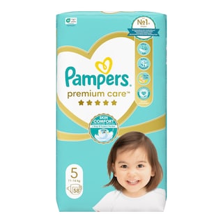 Pampers Premium Care pleny velikost 5