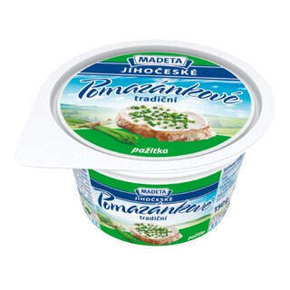 Madeta Jihočeské pomazánkové pažitka