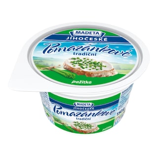 Madeta Jihočeské pomazánkové pažitka