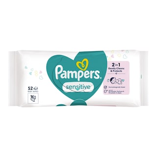 Pampers Sensitive vlhčené ubrousky