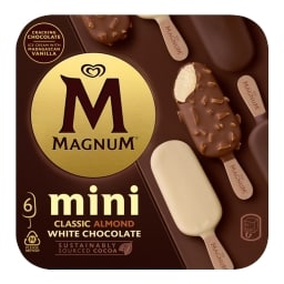 Magnum Mini Classic, Almond & White Chocolate