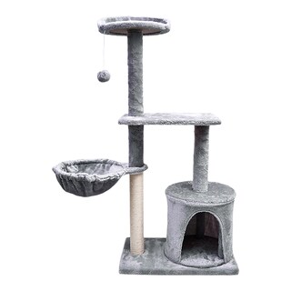 Akinu Škrabadlo pro kočky světle šedé