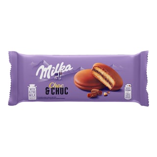 Milka Biscuit Sandwich celomáčené s náplní