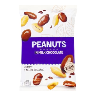 Emma Arašídy v mléčné čokoládě