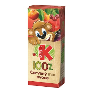 Kubík 100% Červený mix ovoce