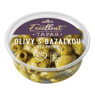 Albert Excellent Tapas Olivy s bazalkou