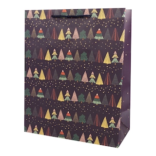 Albi Dárková taška vánoční motiv stromečky