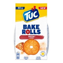 Tuc Bake Rolls pizza
