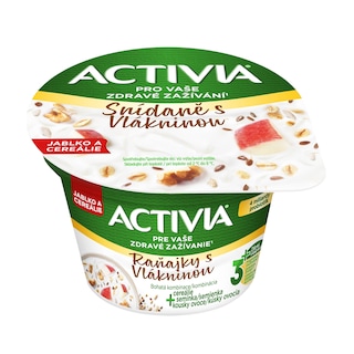 Activia Cereální snídaně jablko