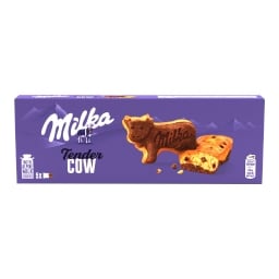 Milka Tender Cow jemné pečivo s kousky čokolády