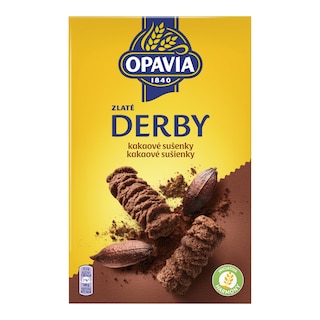 Opavia Zlaté Derby sušenky kakaové
