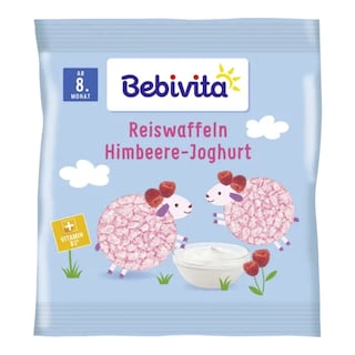 Bebivita Rýžové oplatky maliny a jogurt