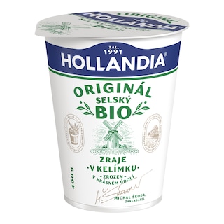 Hollandia Bio Jogurt selský bílý