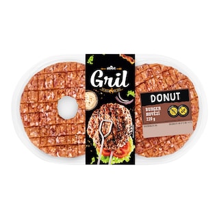 Hovězí burger Donut