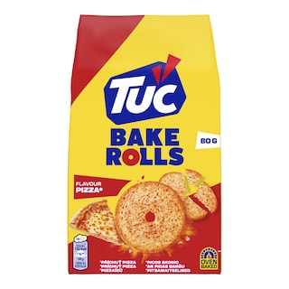 Tuc Bake Rolls pizza