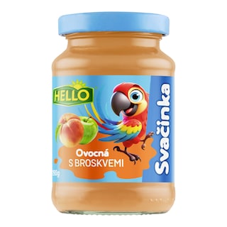 Hello Ovocná přesnídávka s broskvemi
