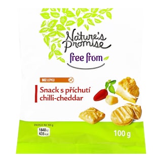 Nature's Promise Sušenky slané chilli-čedar