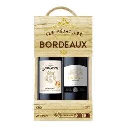 Les Vins de Bordeaux dárkové balení vína