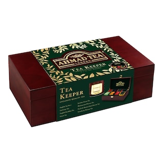 Ahmad Tea Keeper čaje v dřevěné kazetě
