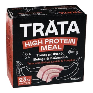 Trata High Protein Tuňák s černou čočkou a dýní