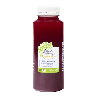 Nature's Promise Šťáva borůvka, zázvor, máta