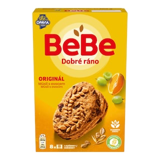 Opavia BeBe Dobré ráno Sušenky müsli s ovocem