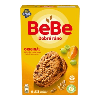 Opavia BeBe Dobré ráno Sušenky müsli s ovocem
