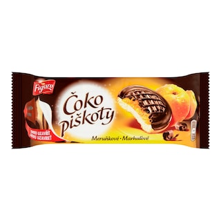 Figaro Čokopiškoty s příchutí meruňky