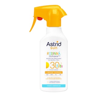 Astrid Sun Rodinné mléko na opalování sprej OF 30